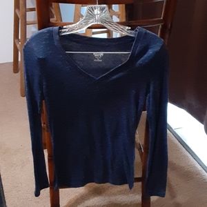Mossimo Dark Blue long sleeve shirt / XS